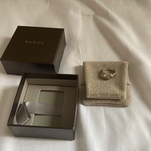Gucci heart love ring! Never worn was a gift from years ago! Amazing condition.